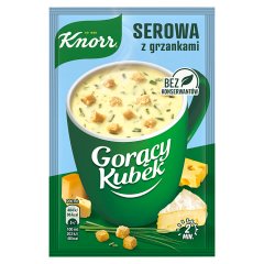 Knorr Gorący Kubek Serowa z grzankami 22 g