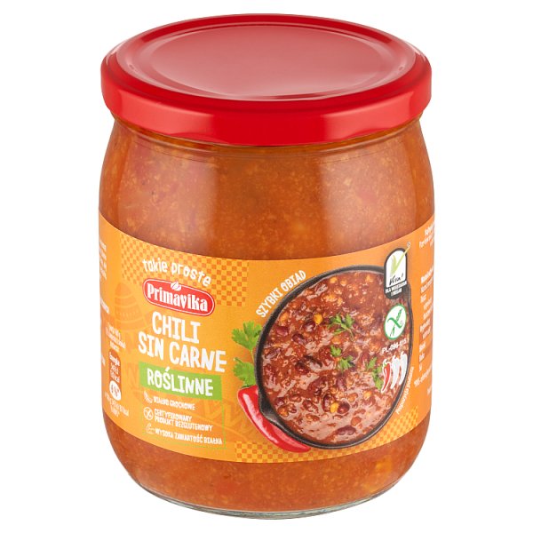 Primavika Chili sin carne 470 g