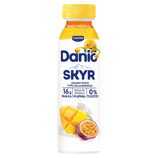 Danio Skyr jogurt pitny typu islandzkiego mango-marakuja 270 g