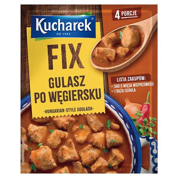 Kucharek Fix gulasz po węgiersku 46 g