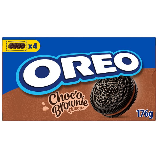 Oreo Ciastka kakaowe z nadzieniem kakaowym 176 g (16 sztuk)