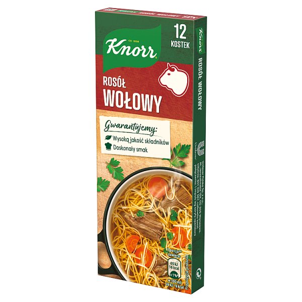 Knorr Rosół wołowy 120 g (12 x 10 g)