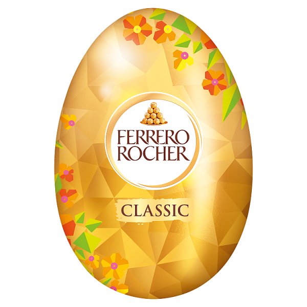 Ferrero Rocher Classic Pusta figurka z czekolady mlecznej z kruszonymi orzechami laskowymi 100 g