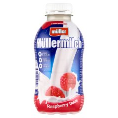 Müller Müllermilch Napój mleczny o smaku malinowym 400 g