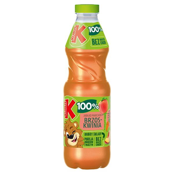 Kubuś 100 % sok jabłko marchew brzoskwinia 850 ml