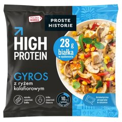 Proste Historie High Protein Gyros z ryżem kalafiorowym 400 g