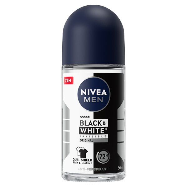 Nivea MEN Antyperspirant w Kulce Black&amp;White Power 50 ml