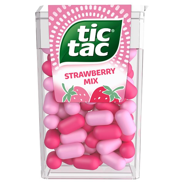 Tic Tac Drażetki o smaku truskawki 54 g