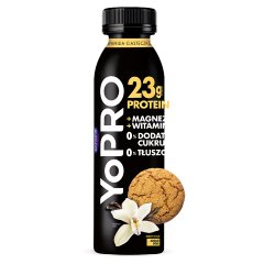 Danone YoPro Jogurt pitny smak wanilia-ciasteczko 270 g