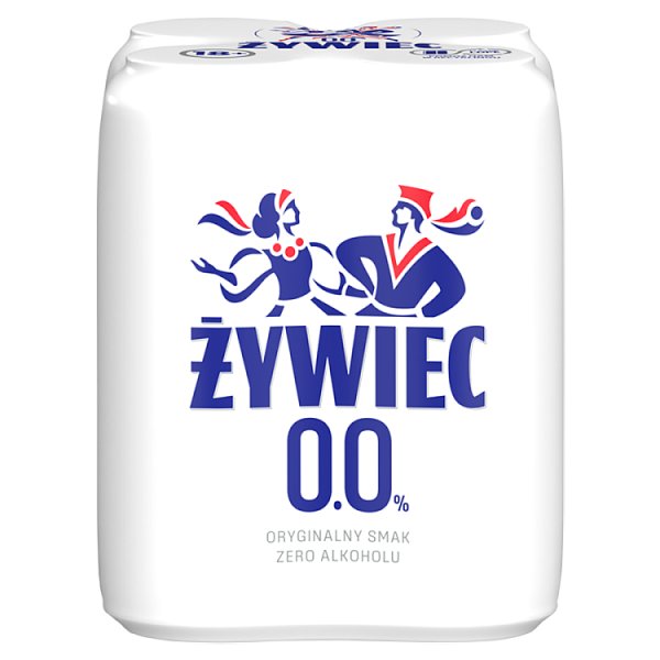 Żywiec Piwo jasne bezalkoholowe 4 x 500 ml