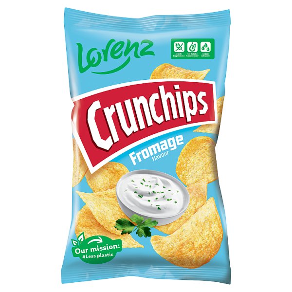 Crunchips Chipsy ziemniaczane o smaku serka fromage 130 g