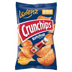 Crunchips Chipsy ziemniaczane o smaku ketchupowym 130 g