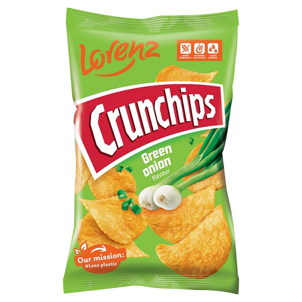 Crunchips Chipsy ziemniaczane o smaku cebulki 130 g