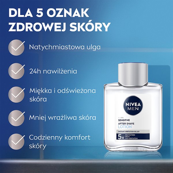 Nivea MEN Sensitive Łagodząca woda po goleniu 100 ml