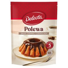 Delecta Polewa smak ciemnej czekolady 100 g