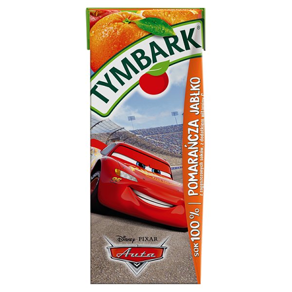 Tymbark Sok 100 % pomarańcza jabłko 200 ml