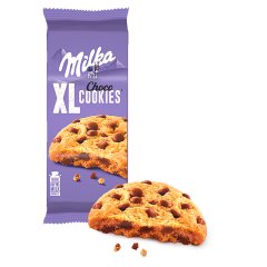 Milka XL Cookie Choco ciastka z kawałkami mlecznej czekolady - 184 g