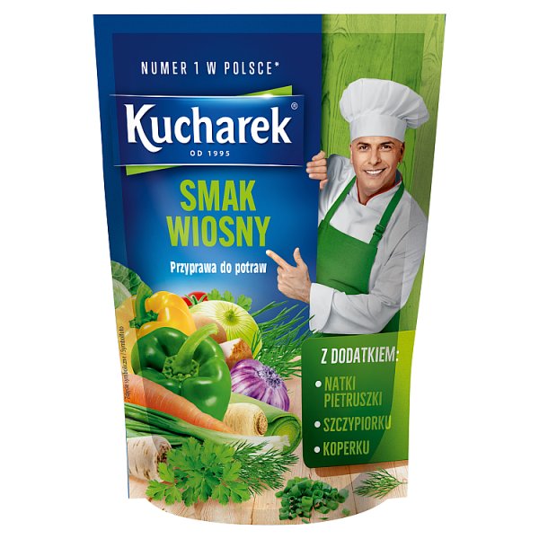 Kucharek Przyprawa do potraw smak wiosny 175 g