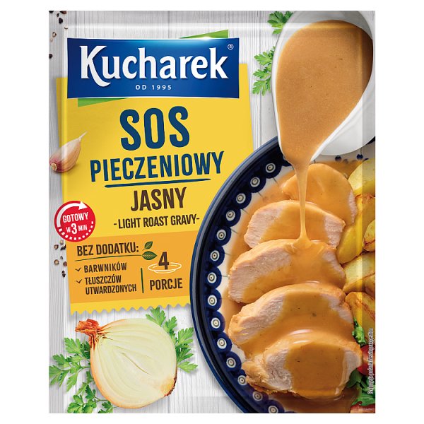 Kucharek Sos pieczeniowy jasny 28 g