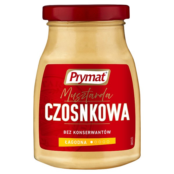 Prymat Musztarda czosnkowa 185 g