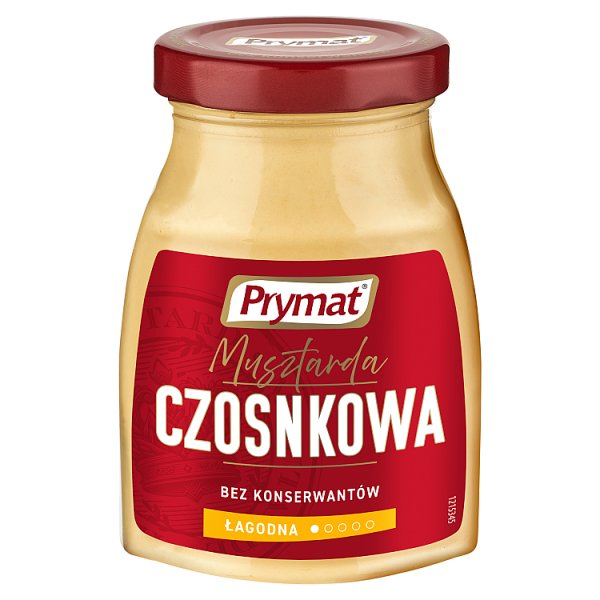 Prymat Musztarda czosnkowa 185 g