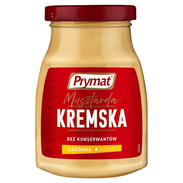 Prymat Musztarda kremska 185 g