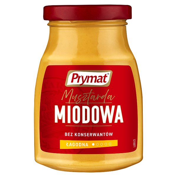 Prymat Musztarda miodowa 185 g