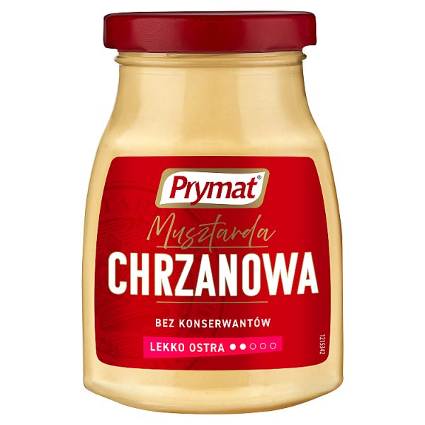 Prymat Musztarda chrzanowa 185 g