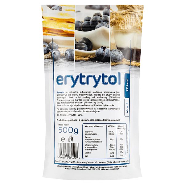 Erytrytol 500 g