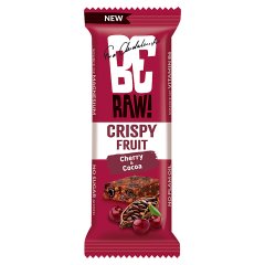 Be Raw! Crispy Fruit Baton owocowy o smaku wiśnia-kakao 40 g