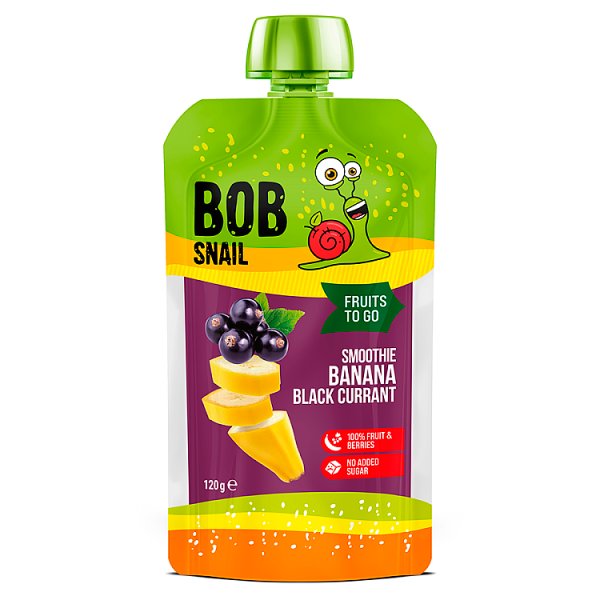 Bob Snail Przecier banan-czarna porzeczka 120 g