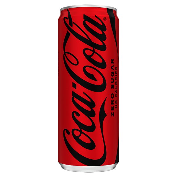 Napój gaz coca-cola zero 330ml doliczana jest kaucja 50 gr 