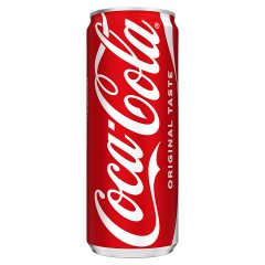 Napój gaz Coca-Cola puszka doliczana jest kaucja 0,50 zł