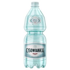 Woda ngaz Cisowianka mineralna niskosodowa 1l doliczana jest kaucja 50 gr