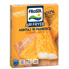 FRoSTA Air Fryer Mintaj w panierce cornflakes 240 g (2 sztuki)