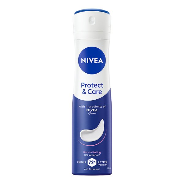 Nivea Protect &amp; Care Antyperspirant dla kobiet w spray'u 150ml