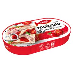 Graal Filety z makreli w sosie pomidorowym 170 g