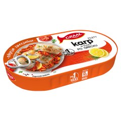 Graal Karp po grecku w sosie pomidorowym filety 170 g