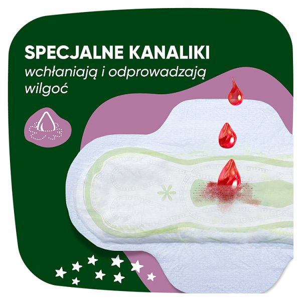 Naturella Maxi Podpaski Night Ze Skrzydełkami, rozmiar 4, 14