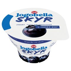 Jogurt Jogobella Skyr classic smak jagoda lub wiśnia