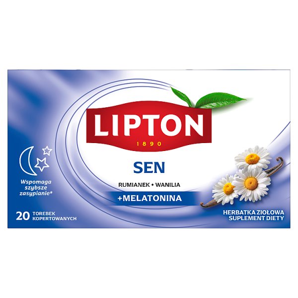 Lipton Sen Herbatka ziołowa sen 34 g (20 torebek)