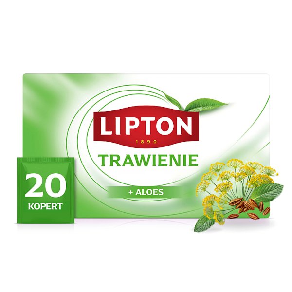 Lipton Herbatka ziołowa trawienie 38 g (20 sztuk)