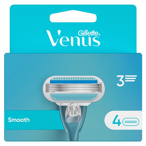 Gillette Venus  Smooth Ostrza Dla Kobiet, 4 Wkłady Wymienne