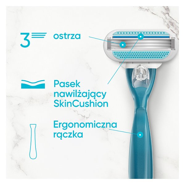 Gillette Venus  Smooth Ostrza Dla Kobiet, 4 Wkłady Wymienne