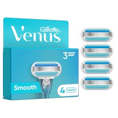 Gillette Venus  Smooth Ostrza Dla Kobiet, 4 Wkłady Wymienne