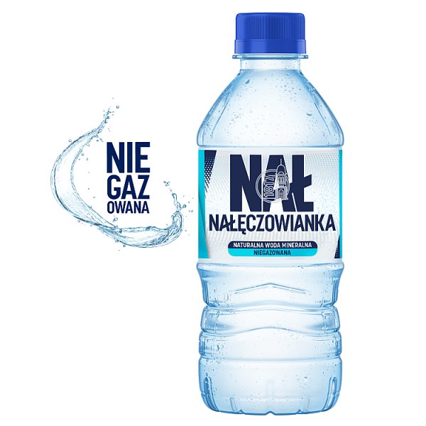 Woda ngaz nałęczowianka mineralna 330ml doliczana jest kaucja 50 gr 