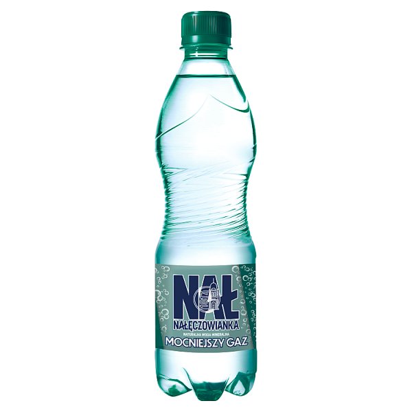 Woda gaz Nałęczowianka mineralna 500ml doliczana jest kaucja 50 gr 