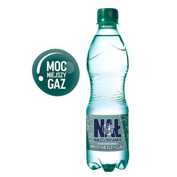 Woda gaz Nałęczowianka mineralna 500ml doliczana jest kaucja 50 gr 