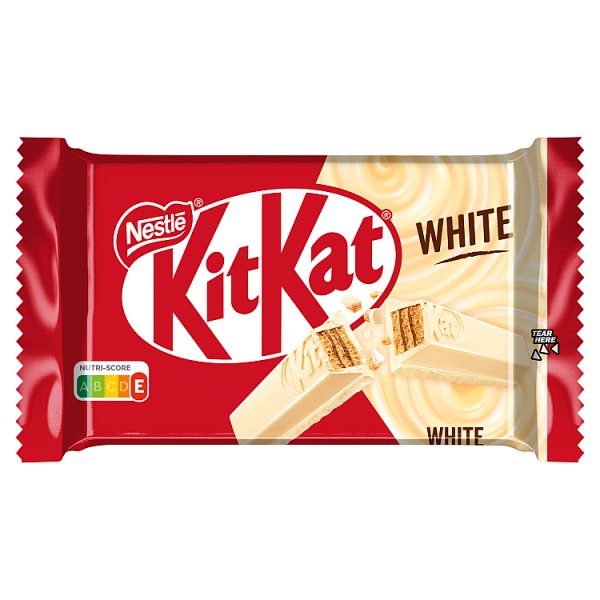 KitKat White Paluszki waflowe pokryte białą polewą 41,5 g