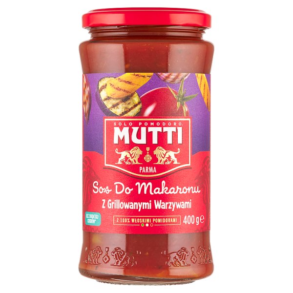 Mutti Sos do makaronu z grillowanymi warzywami 400 g
